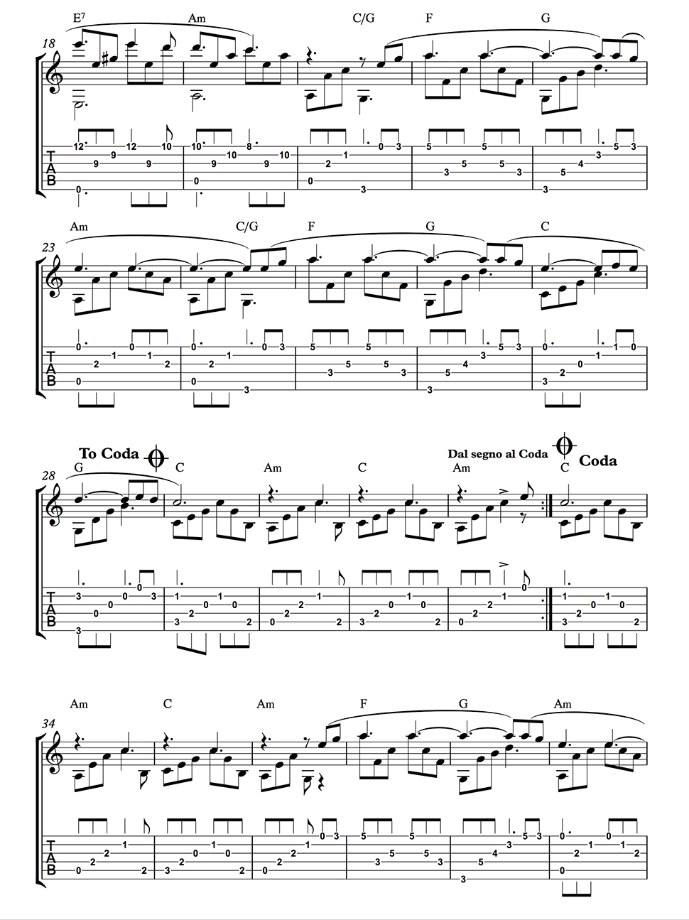 Hallelujah Noten Gitarre Pdf